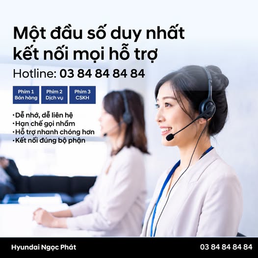 MỘT ĐẦU SỐ DUY NHẤT – KẾT NỐI MỌI HỖ TRỢ