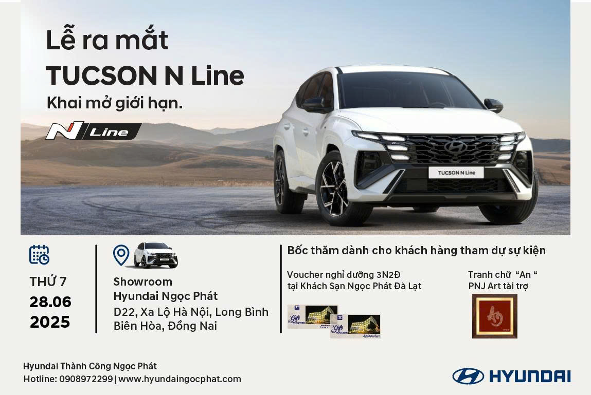 Lễ Ra Mắt Hyundai Tucson N Line